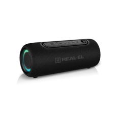   REAL-EL X-715 Black (EL121600027), 2x5 , Li-Ion , USB, BT, RGB, IPX5, TWS