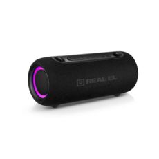   REAL-EL X-725 Black (EL121600028), 2x7.5 , Li-Ion , USB, BT, RGB, IPX5, TWS
