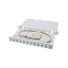   DIGITUS 19' 1U, 12xSC duplex, incl, Splice Cass, OM3 Color Pigtails, Adapter DN-96321/3
