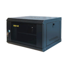  GEAR 6U 19" 600x450x350 , +  19", black (GWMSN-6U-600-450)