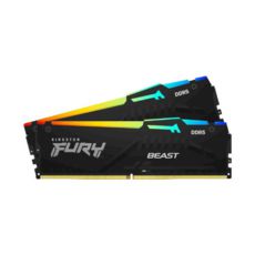  ' DDR5 2x32GB/5600 Kingston Fury Beast RGB Black (KF556C36BBE2AK2-64)