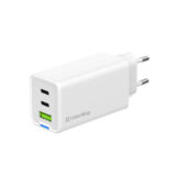 Зарядний пристрій USB 220В Colorway GaN Mini 65W PD Port PPS USB (USB-2C1A) біле