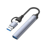 Хаб-юсб Type-C СolorWay USB-A/USB-C 4-в-1 USB2.0х2/USB3.0/USB-C2.0 CW-HUB06