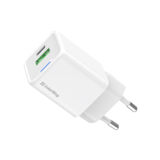 Зарядний пристрій USB 220В Colorway GaN Mini 30W PD Port PPS USB (Type-C PD + USB QC4.0) біле