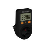 Енергометр цифровой (W/V/A/C/KWh) СolorWay для розетки (16A/3680W) (CW-VM16-01D)