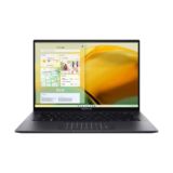 Ноутбук 14_2.8K_OLED/R5 7430U/16/512/AMD Radeon/DOS/BL/Sleeve/USB-RJ45/Jade Black M3402YA-KM750 (90NB0W95-M01C10