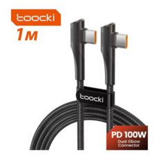 Type-C/Type-C - 1.0  Toocki 100W PD QC4.0 FCP AFC, 