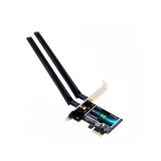  PCI-E Fenvi FV-AX5400 (Intel AX210), PCI-E x1, WiFi 6E 802.11ax/ac/a/b/g/n 2.4Ghz-574Mbps/5Ghz-2400Mbps/6Ghz-2400Mbps (5374Mbps),