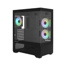  Zalman Chronix  , 1xUSB3.0, 1xUSB2.0, 1x Type C, 2x120 ARGB Reverse,  1x120 ARGB, VGA 410, LCS ready, TG Side/Front Panel, ATX, 