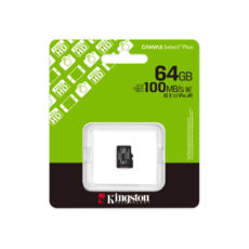  ' 64 GB microSDXC (UHS-1) Kingston Canvas Select Plus Gen3 class 10 1 (SDCS3/64GBSP)