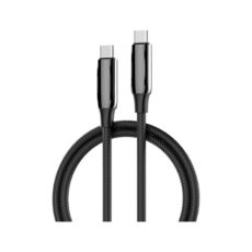  Type-C/Type-C - 1.0  Colorway (PVC+Aluminum Alloy) (PD Fast Charging 240W) 5 ,  (CW-CBPDCC069-BK)