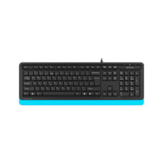 Клавіатура A4tech FK10 (Blue) Fstyler Sleek MMedia Comfort, USB, Black+Blue, (Пошкоджена упаковка)