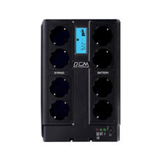  Powercom CUB-1000N LCD, 550 , 8EURO Schuko, USB