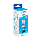 Чернила Epson 108 EcoTank L8050/L18050 cyan C13T09C24A