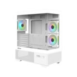 Корпус Zalman Chronix без БЖ, 1xUSB3.0, 1xUSB2.0, 1x Type C, 2x120мм ARGB Reverse,  1x120мм ARGB, VGA 410мм, LCS ready, TG Side/Front Panel, ATX, білий