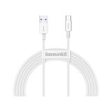 Кабель USB 2.0 Type-C - 2.0 м Baseus CATYS-A02 Superior Series Fast Charging, 66W White