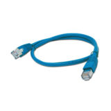Патч-корд литий 1.0 м Cablexpert (PP22-1M/B) FTP, категорія 5E, 50u" штекер із клямкою, синій