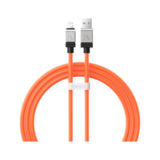 Кабель USB 2.0 Lightning - 1.0 м Baseus CoolPlay Series Fast Charging (CAKW000407) 2.4A Orange