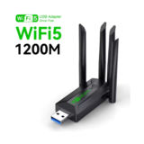Мережева карта USB 3.0 AC1200 WiFi5, 5Ггц+2.4Ггц, 4 антенны
