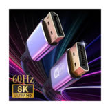 Кабель DisplayPort-DisplayPort 3.0 м, v1.4 8K 60Hz в оплетці