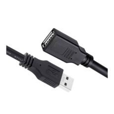 Кабель-подовжувач USB 2.0 - 1.8 м ColorWay AM/AF, чорний (CW-CBUF076-BK)