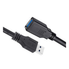 Кабель-подовжувач USB 2.0 - 3.0 м ColorWay USB 2.0 AM / AF, чорний