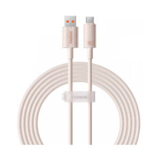  USB 2.0 Type-C - 2.0  Baseus P10360203421-01 Habitat Series Fast Charging 100W Wheat Pink