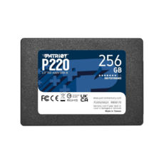Накопичувач SSD SATA III 256Gb 2.5" Patriot P220 3D NAND 550/490MB/s (P220S256G25) БН