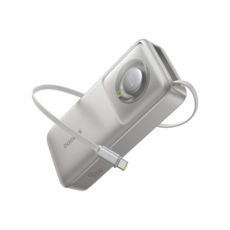 Зовнішній акумулятор (Power Bank) Baseus 20000 mAh 65W Free2Pull (P10073700843-00), Lunar gray