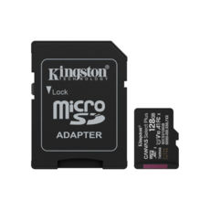 Карта пам'яті 128 GB microSDXC (UHS-1) Kingston Canvas Select Plus Gen3 class 10 А1 (R-150MB/s) (adapter SD) (SDCS3/128GB) БН