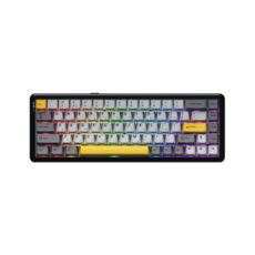 ��������� Ajazz AK680 MAX (8+8K) RGB Magnetic Switches Wireless (AK680-M-BGY-A) Black/Grey/Yellow