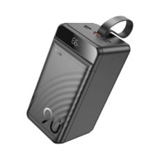 Зовнішній акумулятор (Power Bank) Hoco J123D Element 22.5W+PD20W 90000 mAh Black