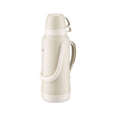 Термос Ardesto Gemini Gourmet, 2000мл, пластик, боросилікатне скло, бежевий