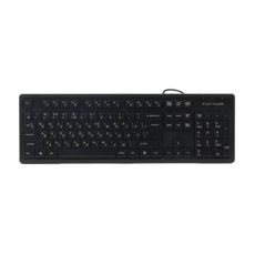 Клавіатура A4Tech FKS12 (Black), Fstyler, вологозахист, USB