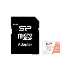 ����� ���'�� 64 GB microSDXC SILICON POWER Class10 UHS-I U3 V30 A1 Superior (SP064GBSTXDV3V20SP) ��