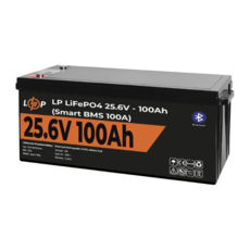���������� LP LiFePO4 24V (25,6V) - 100 Ah (2560Wh) (Smart BMS 100�) � BT �������