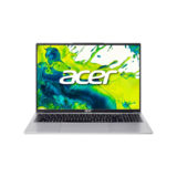 Ноутбук Acer Aspire Lite AL16-54P (NX.D76EU.007) 16", 1920x1200 (WUXGA), IPS, Intel Core i3 1305U (3.3-4.5 ГГц), 16 ГБ, SSD - 512 ГБ, UHD Graphics 13th Gen, без операційної системи, 58 Втг, зарядка від USB, українська клавіатура, 1.53 кг, сріблястий