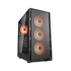 ������� ������ Cougar AIRFACE PURE PRO Black, 3*120mm ARGB, 1*120mm ARGB ����������� ����������������, ATX/mATX/mini-ITX, ������ ����