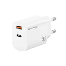 �������� ������� TypeC 220� Grand-X CH-360W USB A+Type-C + USB-A Quick Charge Q�3.0