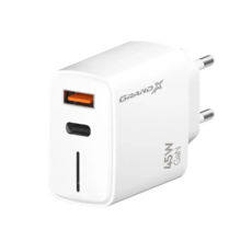 �������� ������� TypeC 220� Grand-X CH-460W 45W USB A+Type-C, Quick Charge Q�3.0 �����
