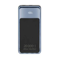 ��������� ���������� (Power Bank) RIVAPOWER VA1075 (Black),  20000 mA, QC/PD 45W, � LCD, ������