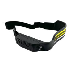 Ліхтарик налобний W689-3 з червоним світлом/6 режимів/АКБ/Type-C чорний