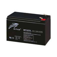 ������� ��� ��� 12� 7,5�� Ritar RT1275B, Black Case, 12V 7.5Ah ( 151 � 65 � 94 (100) ) Q10