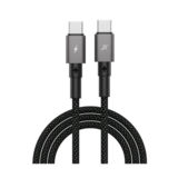 Кабель Type-C/Type-C - 1.0 м Grand-X CC-08B 100W, Black