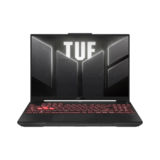 Ноутбук Asus TUF Gaming A16 FA607NUG-RL198 (90NR0MU3-M00CE0) Mecha Gray; 16" FullHD+ 1920x1200 IPS матовий 144Hz, AMD Ryzen 7 7445HS (6C/12T*3.2-4.7GHz), RAM 16GB DDR5 (2slots), SSD 512GB (+1slot), nVidia GeForce RTX 4050 6GB GDDR6, WiFi6 (2x2)+BT5.3, 1x RJ-45, 1x USB 4 (support DisplayPort™ G-SYNC ready), 1x USB 3.2 Gen 2 Type-C (support DisplayPort™ G-SYNC ready), 2x USB 3.2 Gen 1 Type-A, 1x HDMI 2.1 FRL, підсвічування клавіатури, DOS, 56Wh, 2.2kg