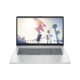Ноутбук HP 17-cn4042ua (CS8C1EA) Natural Silver; 17.3" FullHD 1920x1080 IPS матовий 60Hz, Intel® Core™ i5 120U (2P+8E/12T*1.4-5.0GHz), RAM 16GB DDR4 (2/2), SSD 1 Tb, Intel Xe Graphics 80EU, WiFi6 2x2 + BT5.4, 2x USB-A 3.2, 1x USB-C 3.2 (data only), 1x HDMI 1.4, DOS, 41Wh, 2.08kg