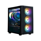 Корпус Zalman M4 SE без БП, 1xUSB3.0, 2xUSB2.0, 6x120мм FRGB, VGA 320мм, LCS ready, TG Side Panel, mATX, чорний