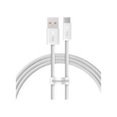 Кабель USB 2.0 Type-C - 1.0 м Baseus (CALD000602) Dynamic Series 100W White