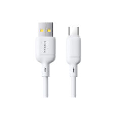 Кабель USB 2.0 Type-C - 2.0 м Baseus (P10377703213-03) Silky 3A Moon White