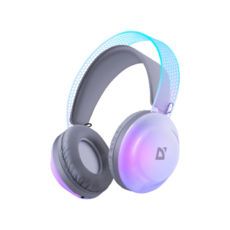 Гарнітура Defender FreeMotion B651 Bluetooth+3,5мм+USB-C, RGB White (63651)